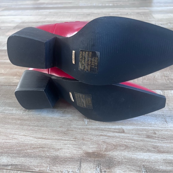 Billini Yanet red western cowboy boots size 7 - Picture 7 of 8